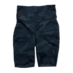 Lululemon Base Pace High-Rise Short 8" Heritage 365 Camo Deep Multi Black Size 2